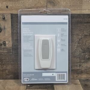 NIB Universal Ceiling Fan Remote Control Full Function 343 668 Hampton/Hunter/GE